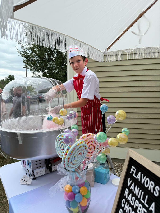 Cotton candy catering dance school opening event NH Cotton candy catering dance school opening event NH